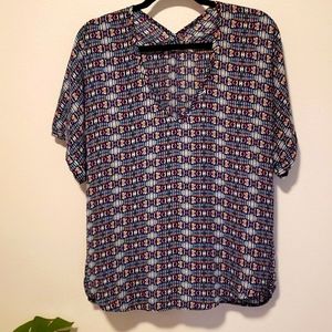 Colorful Tunic Blouse